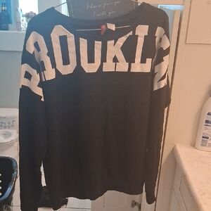 Divided Black Off-the-Shoulder Sweater